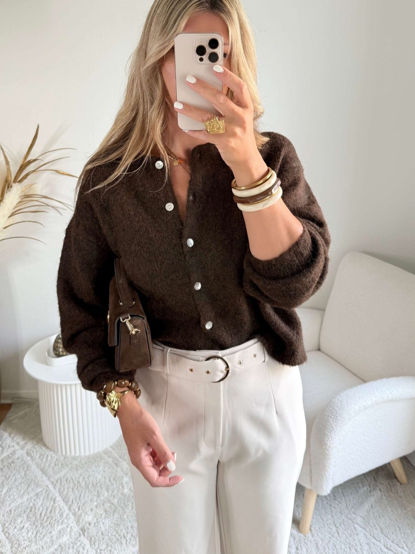 Cardigan marron - Vendôme