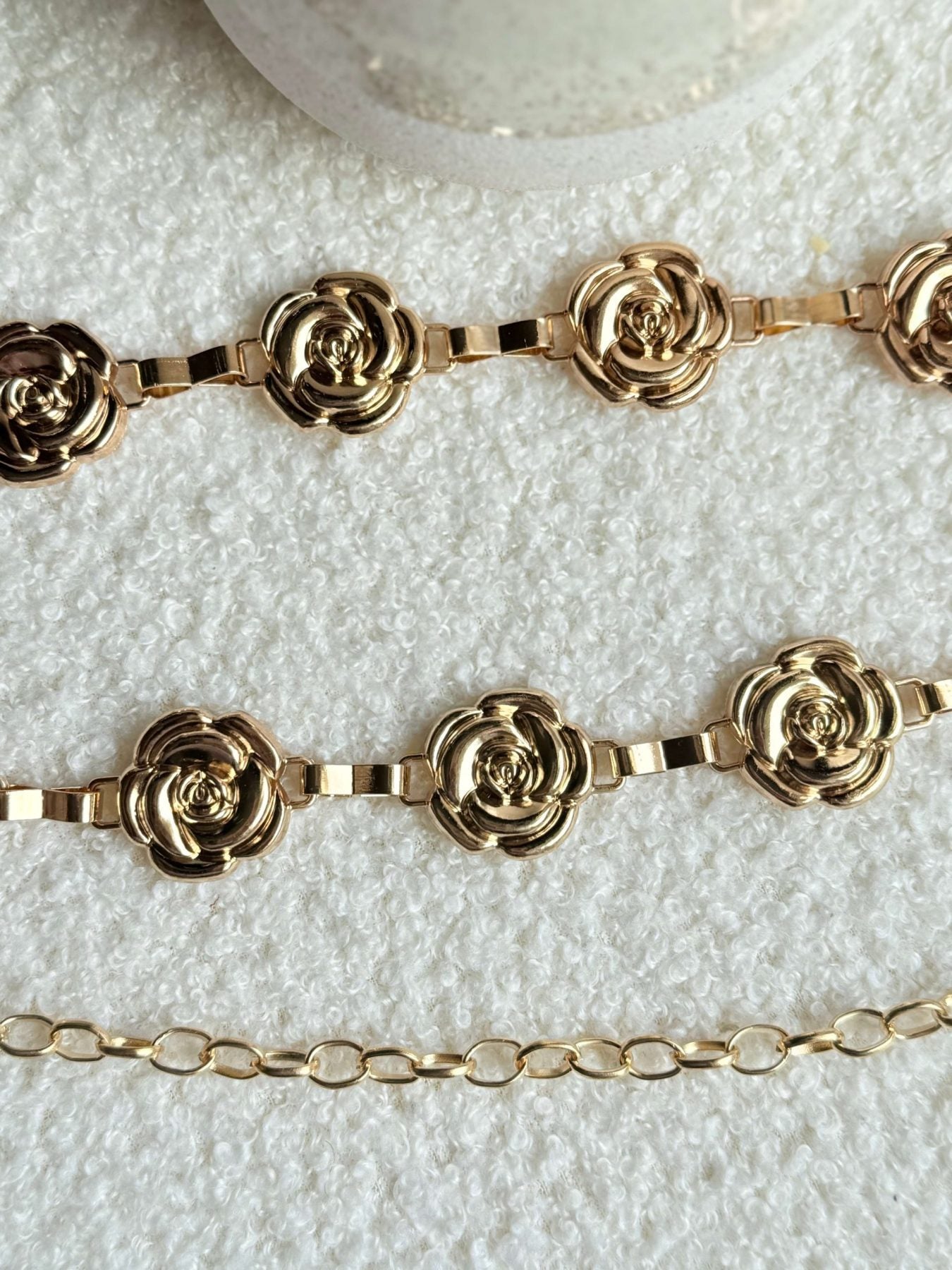 Chaîne de taille - Fleurs