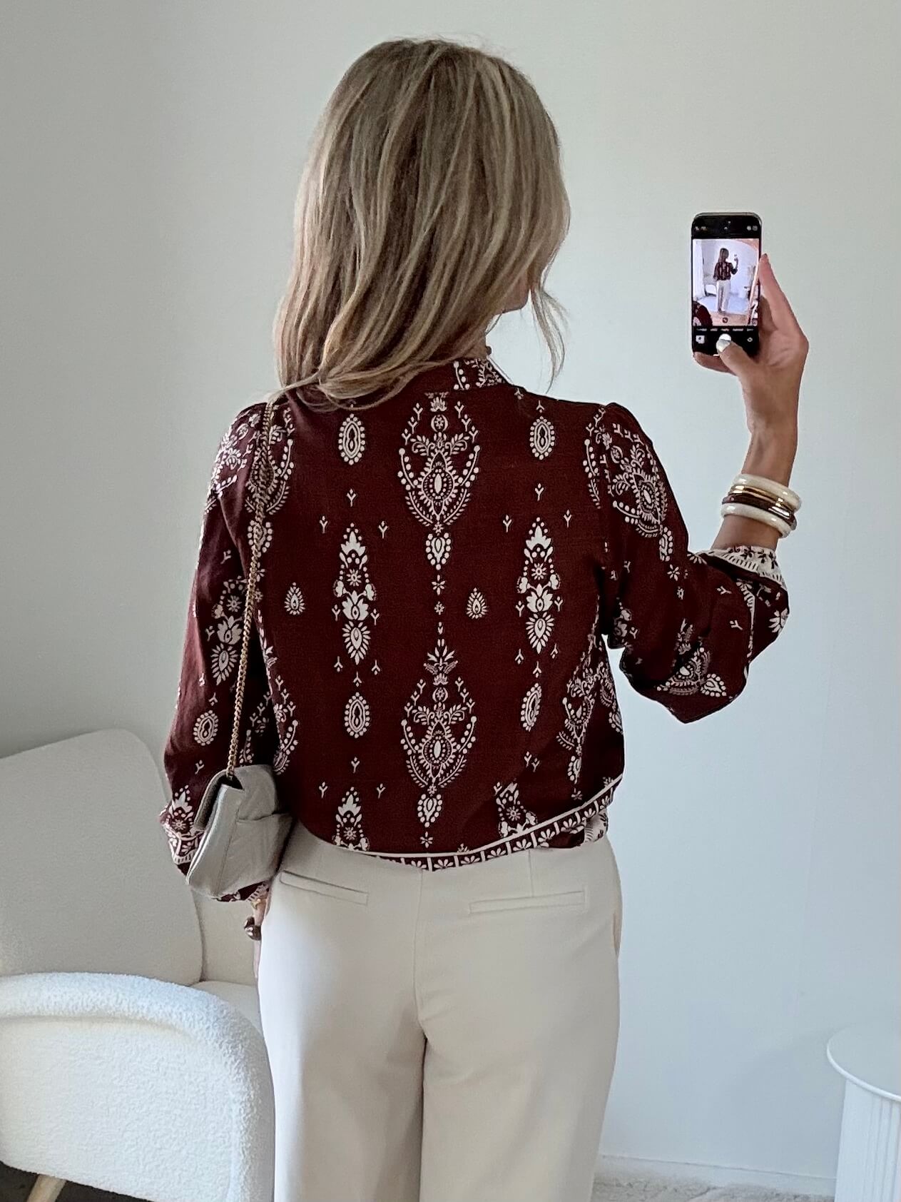 Chemise chocolat - Ingrid