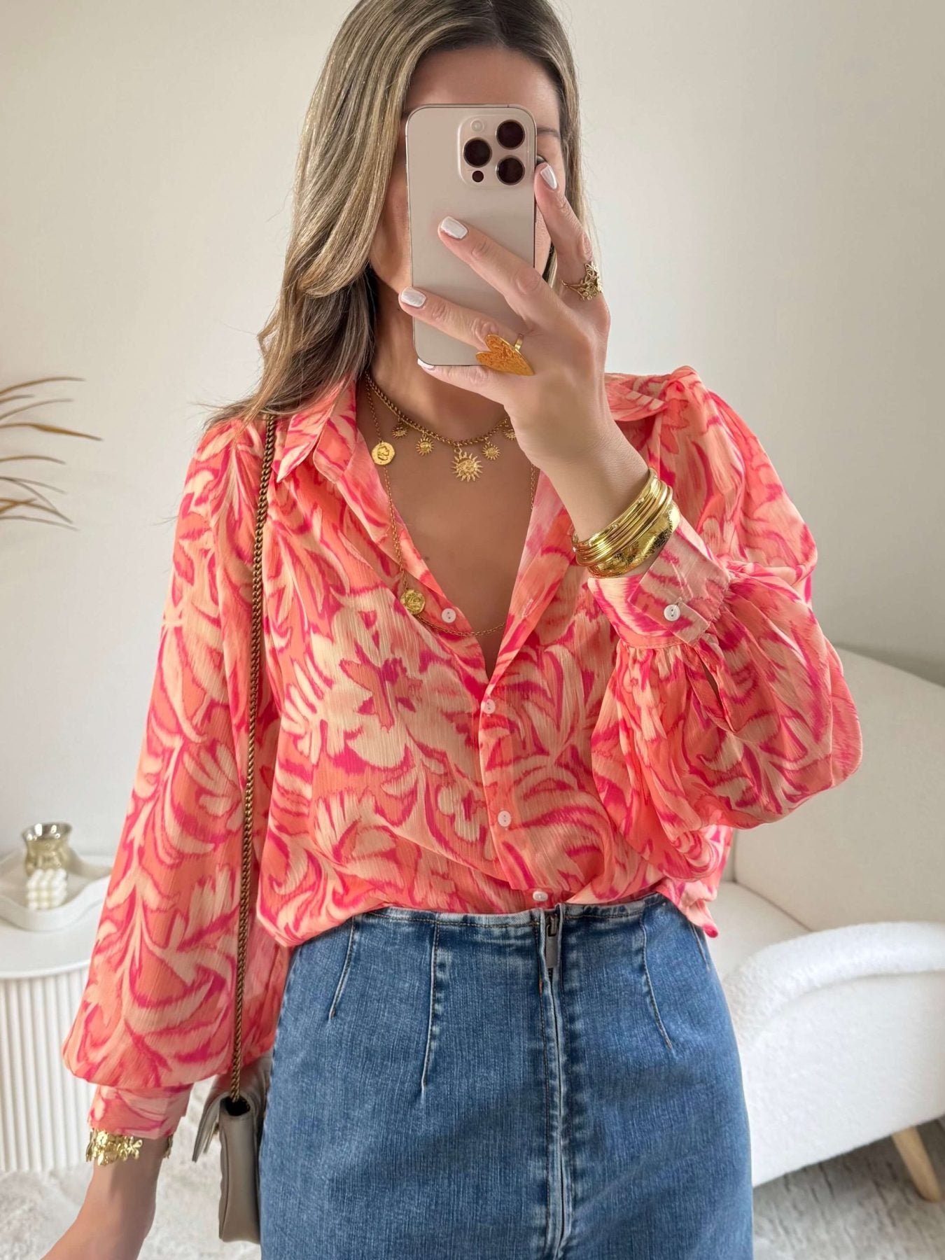 Chemisier imprimé - Lisa