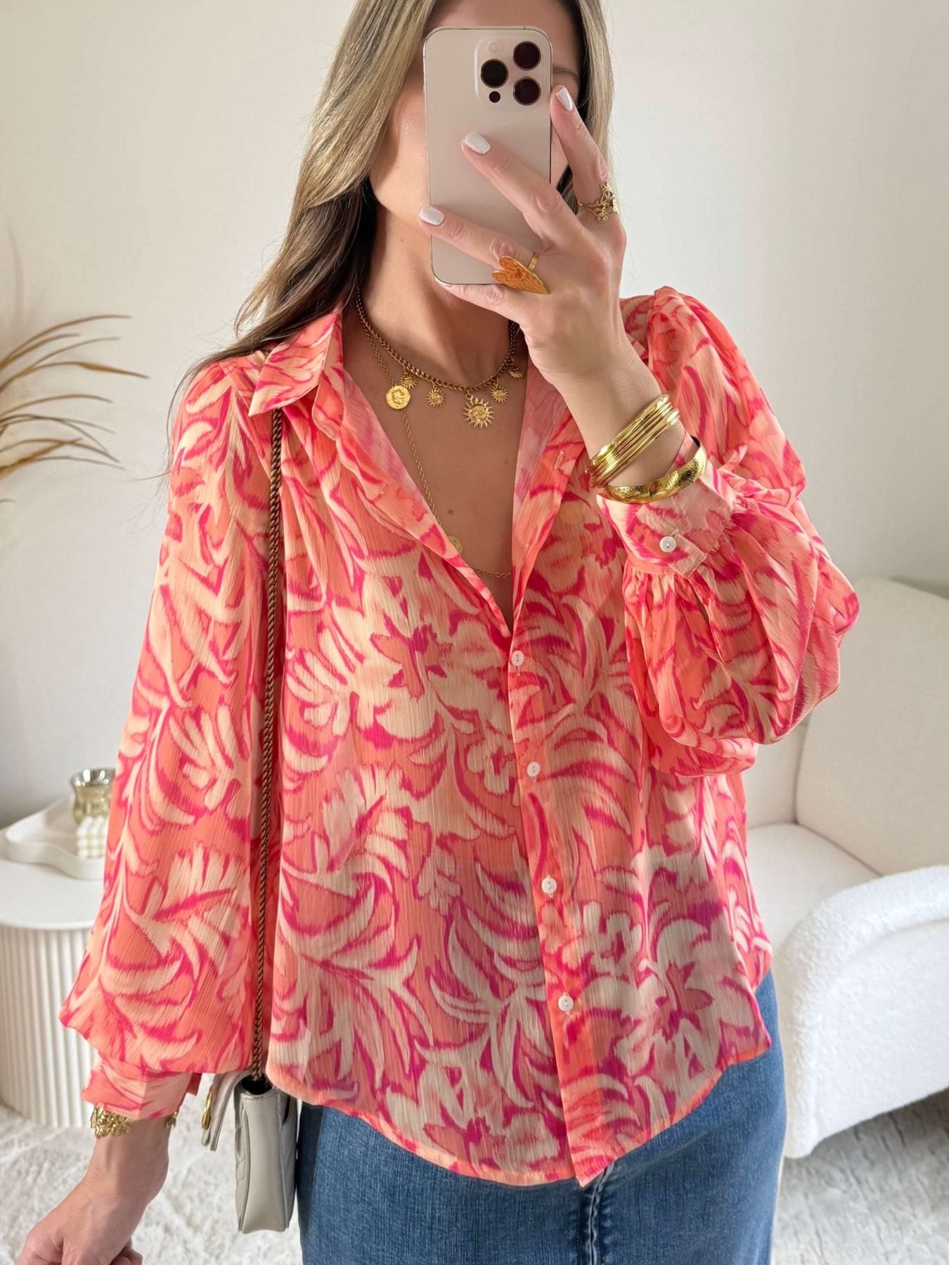 Chemisier imprimé - Lisa