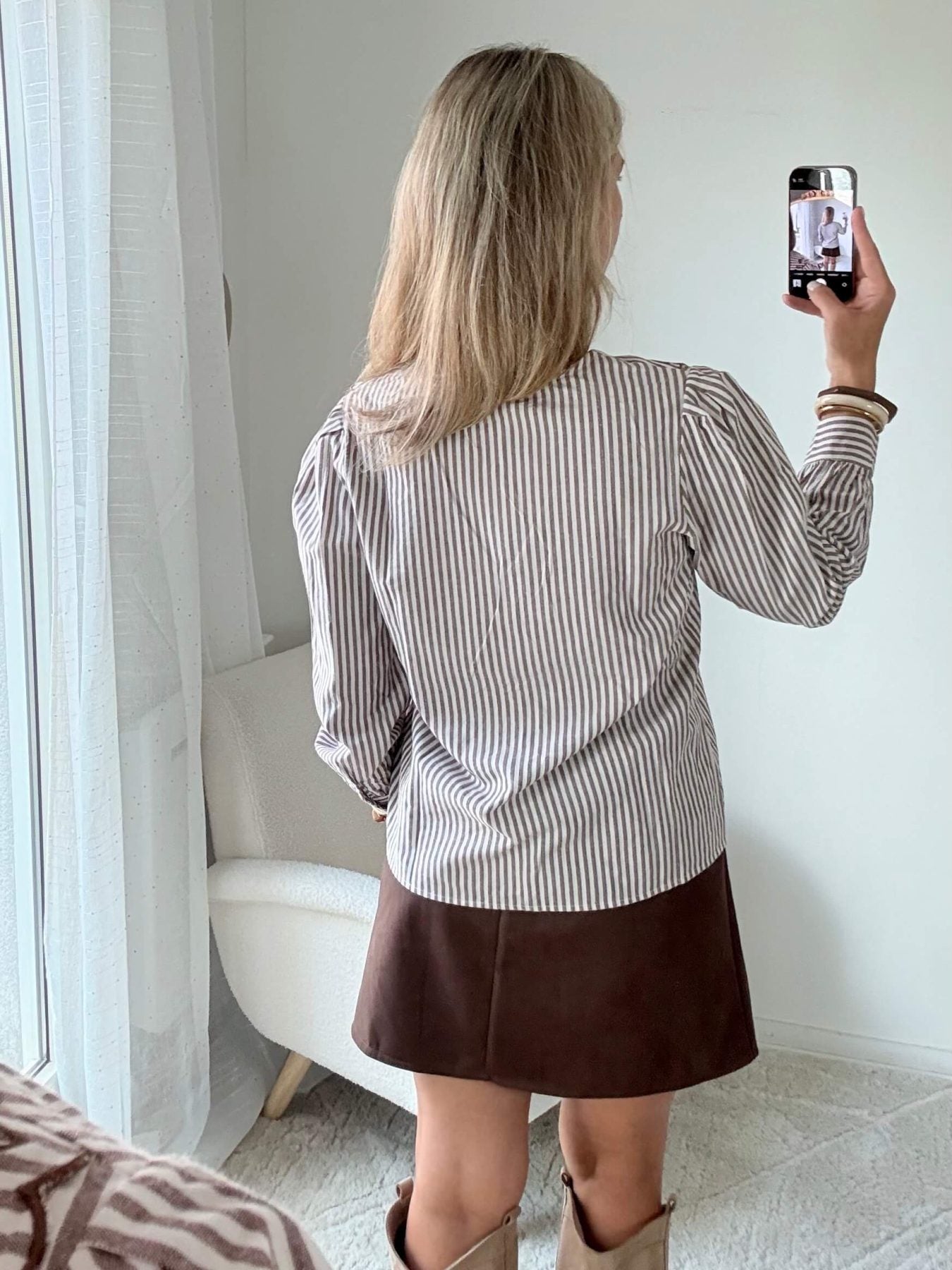 Chemise à rayures - Claudine