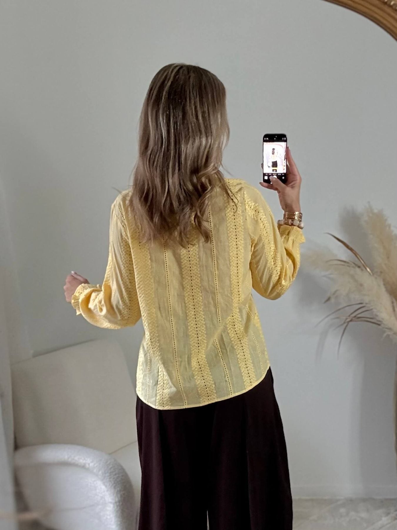 Chemisier jaune - Lioré