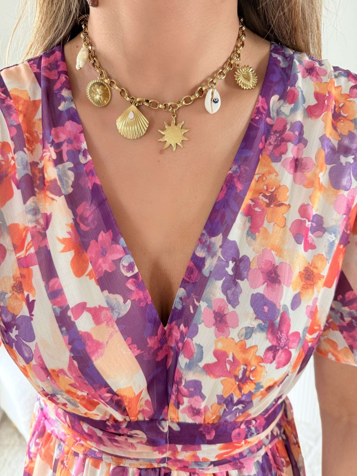 Collier breloques - Ariel