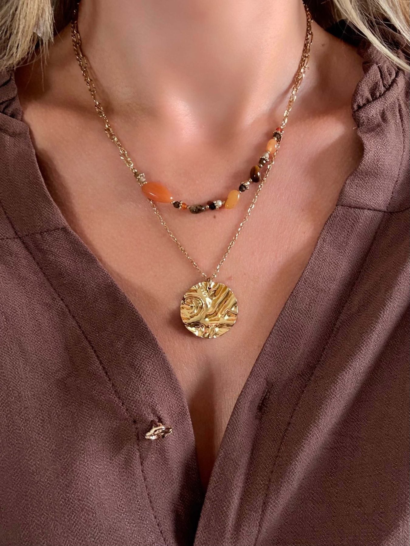 Collier double - Eole