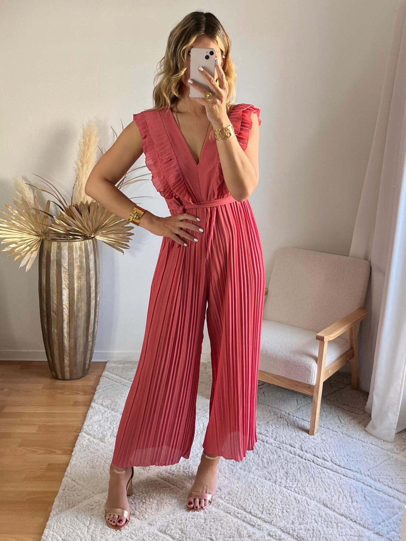 Combinaison vieux rose - Lou