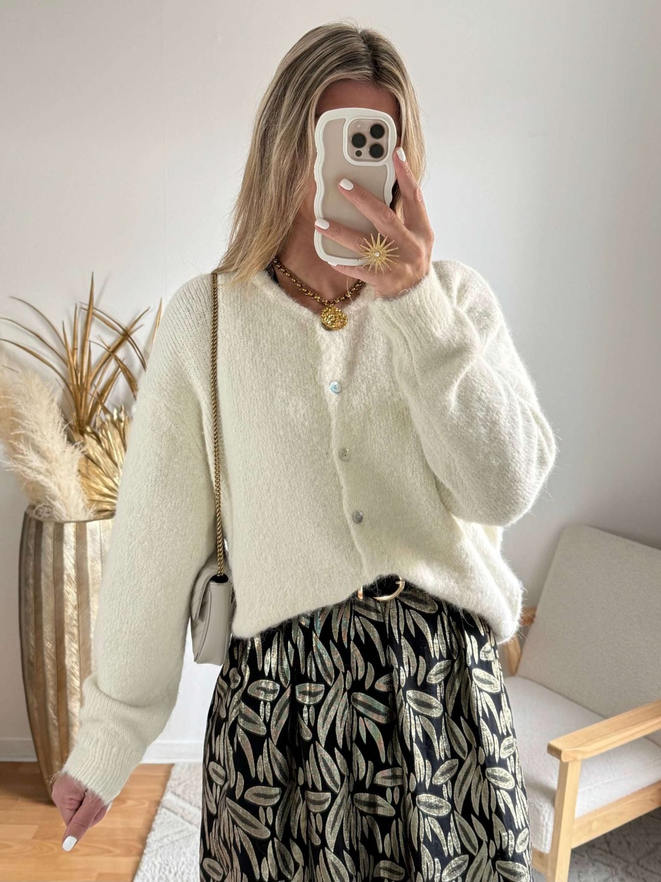 Gilet écru - Vendôme