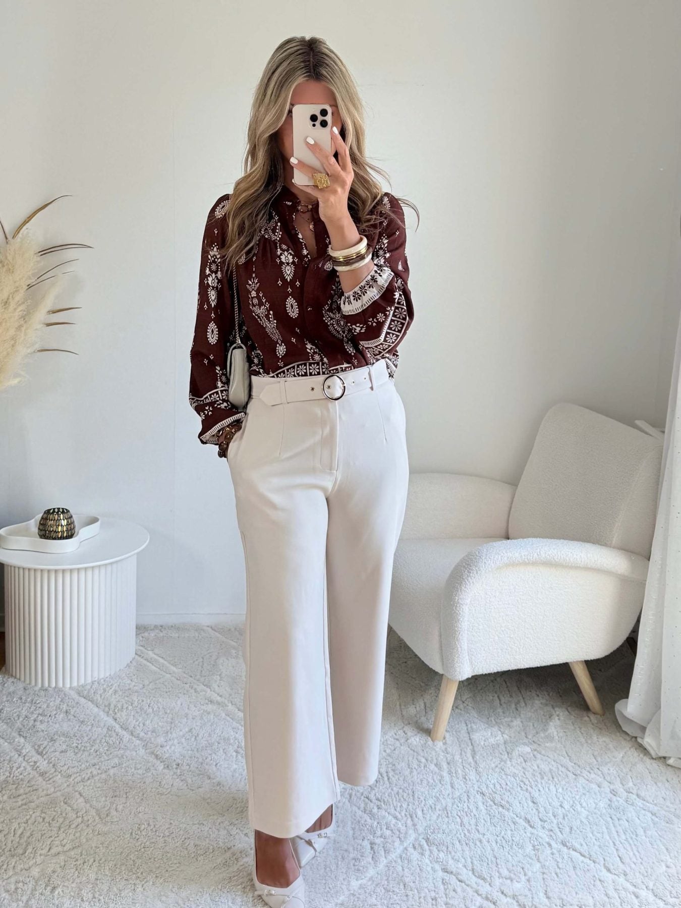 Pantalon beige - Malone