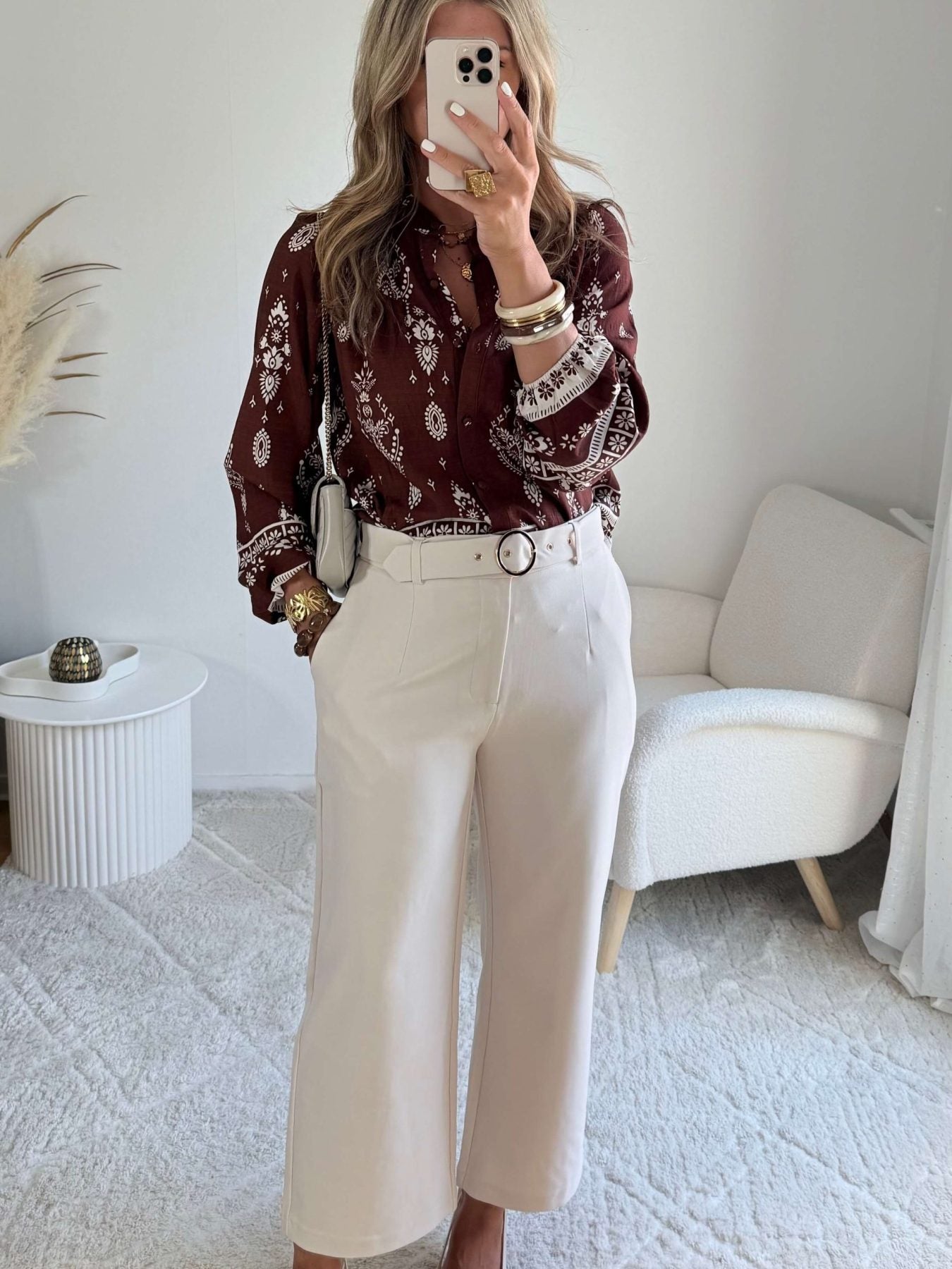 Pantalon beige - Malone