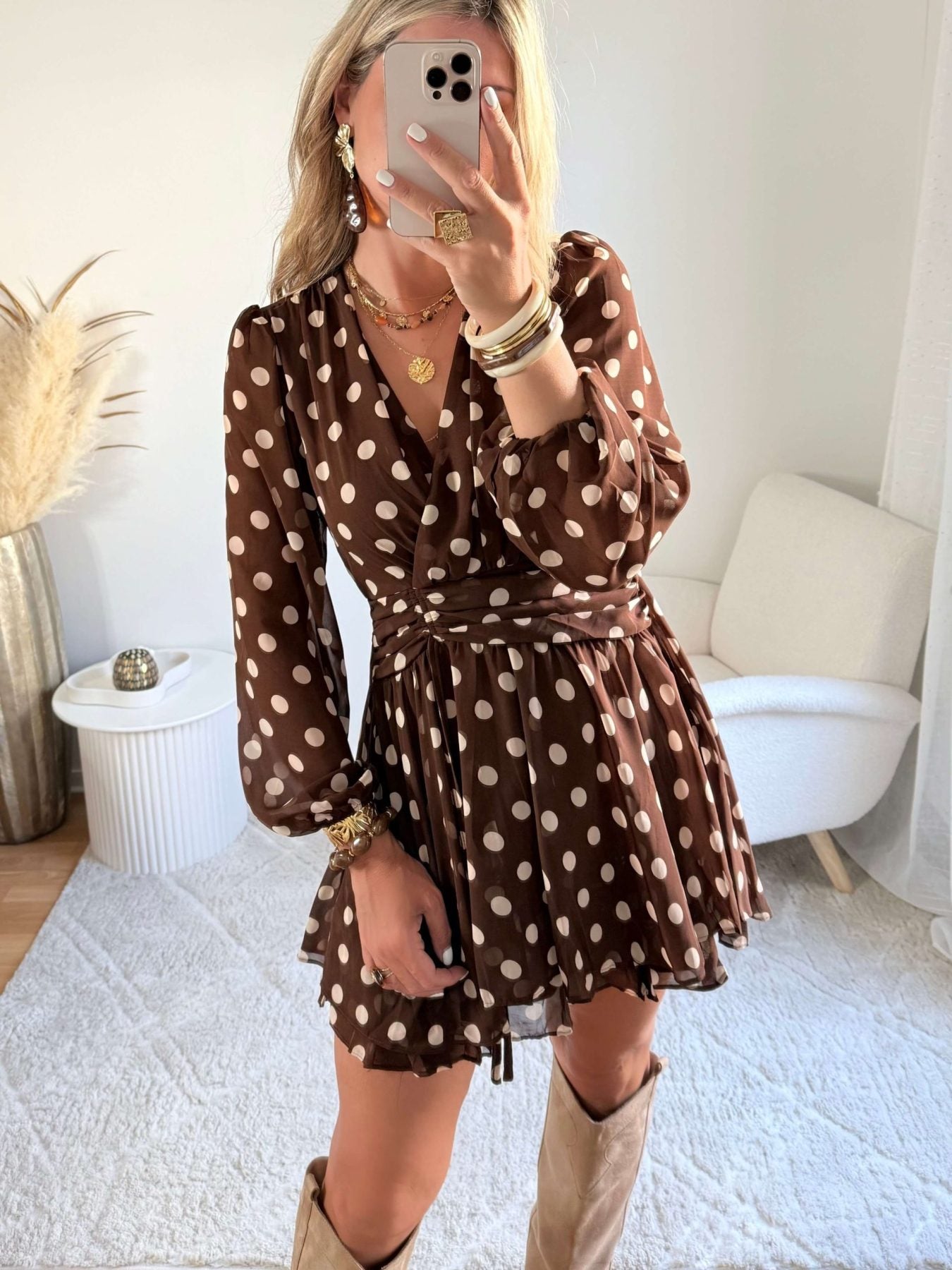 Robe à pois - Ally