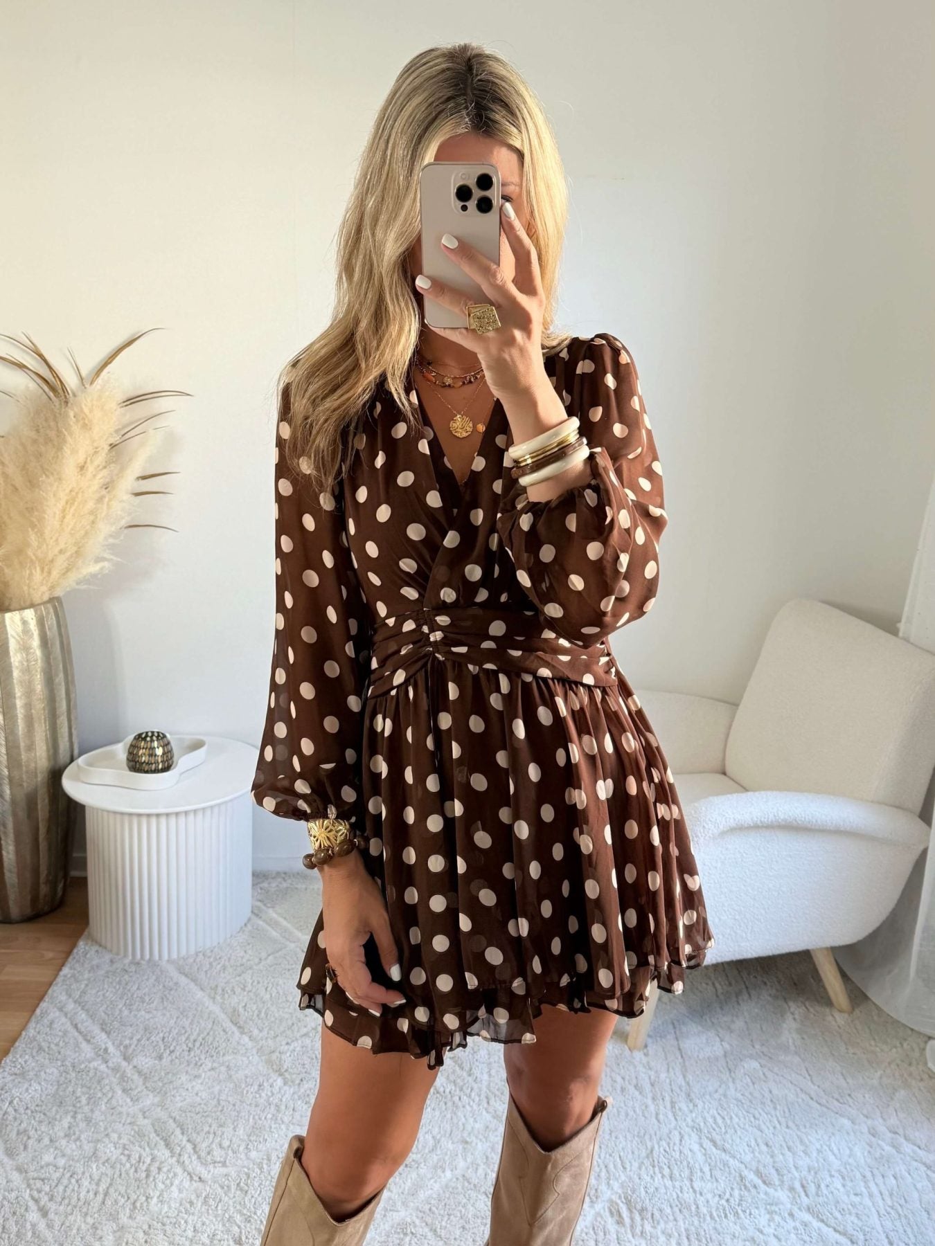 Robe à pois - Ally