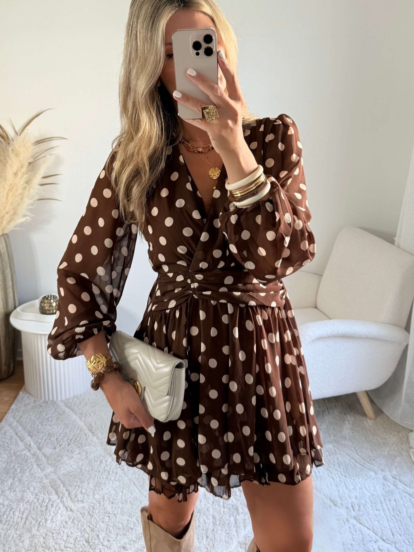 Robe à pois - Ally