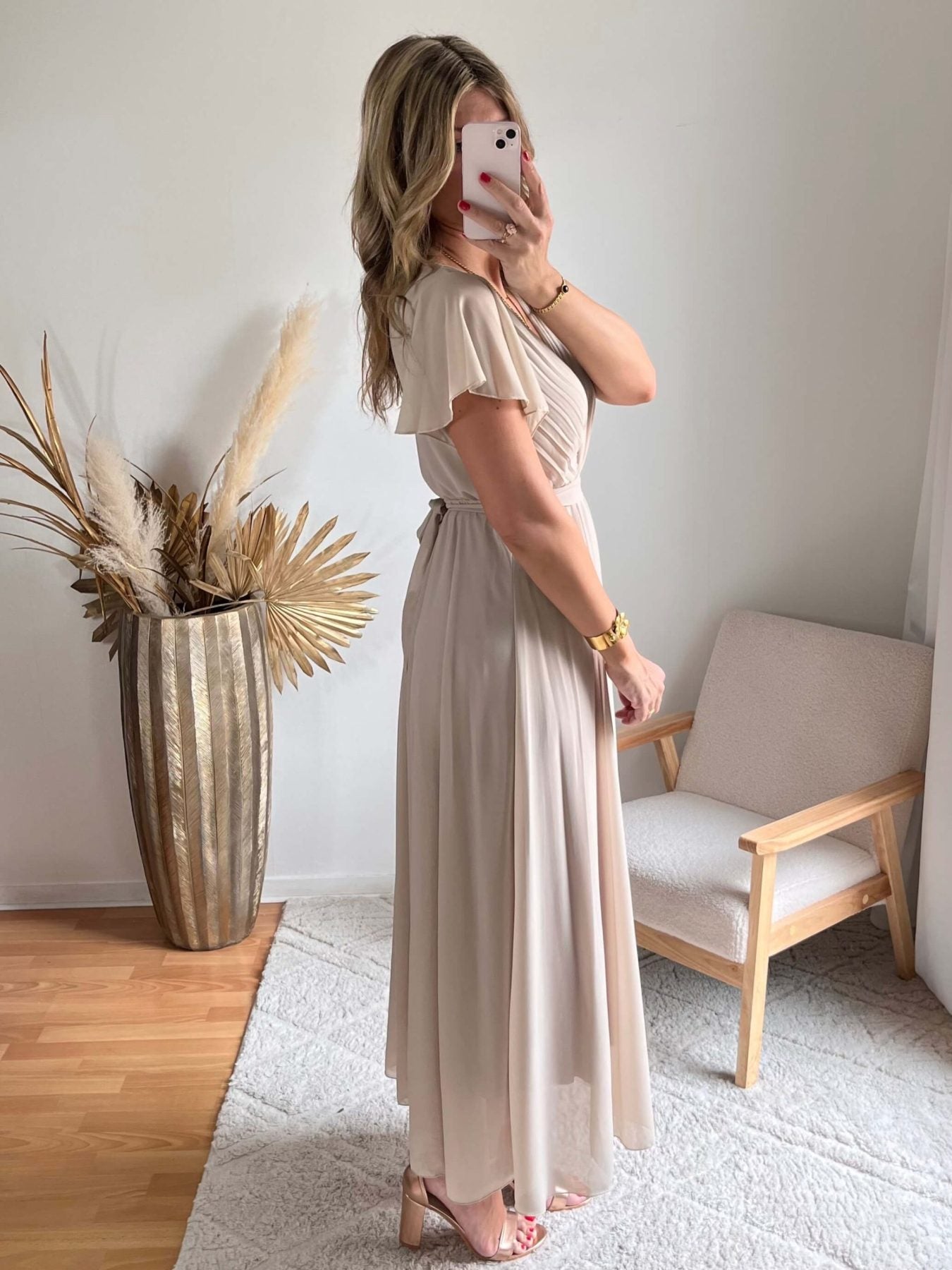 Robe beige - Chloé