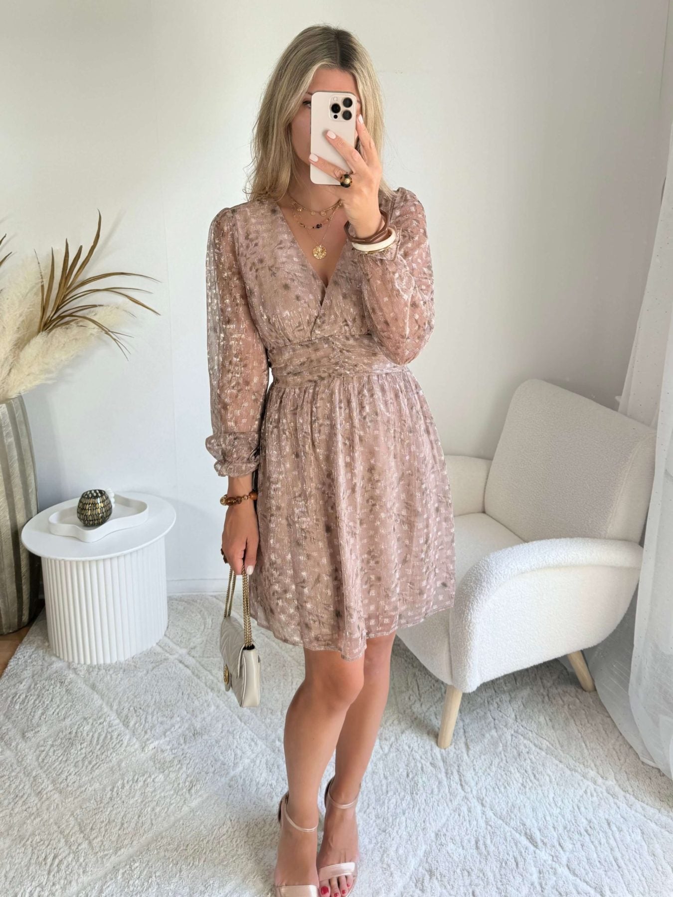 Robe courte - Céleste