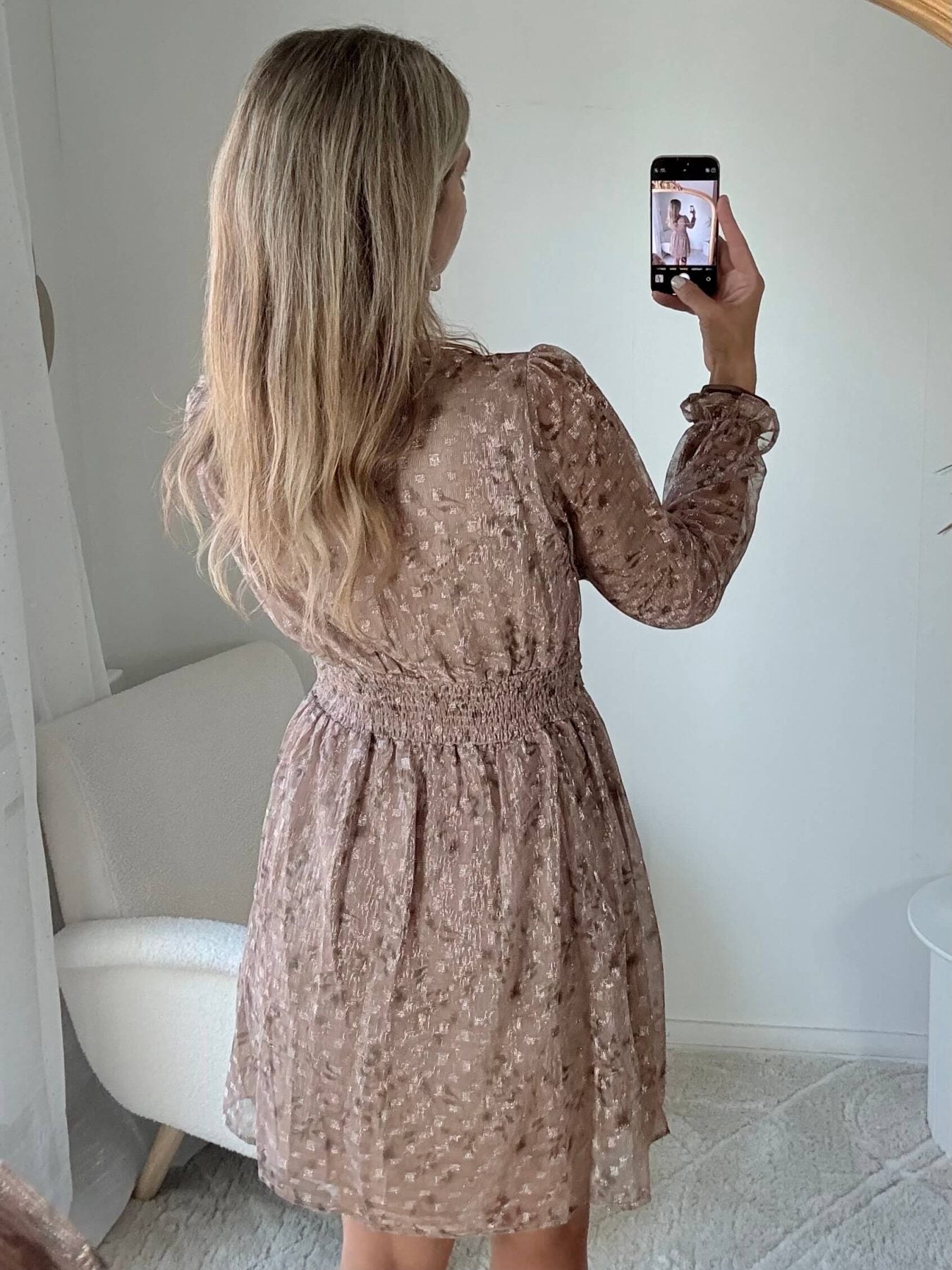 Robe courte - Céleste