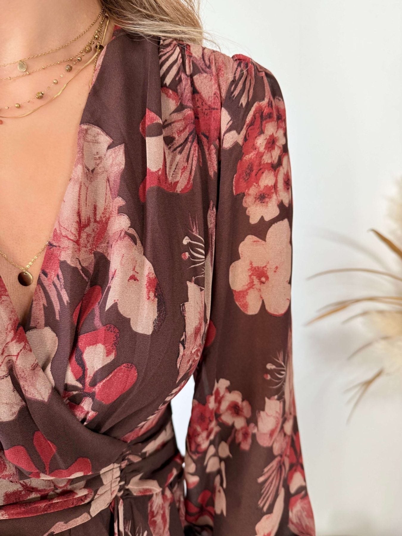 Robe courte fleurie - Cali