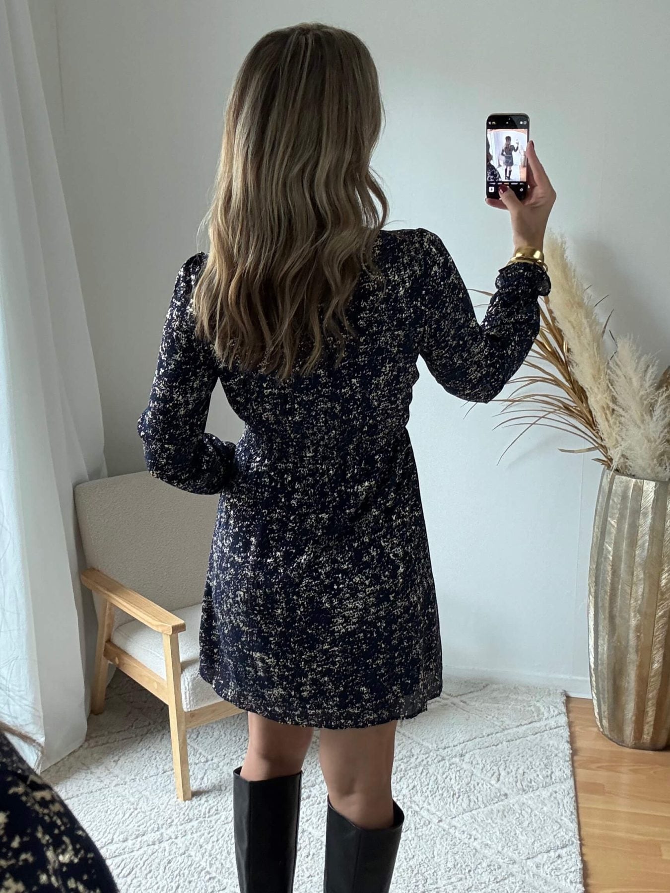 Robe courte marine - Romy