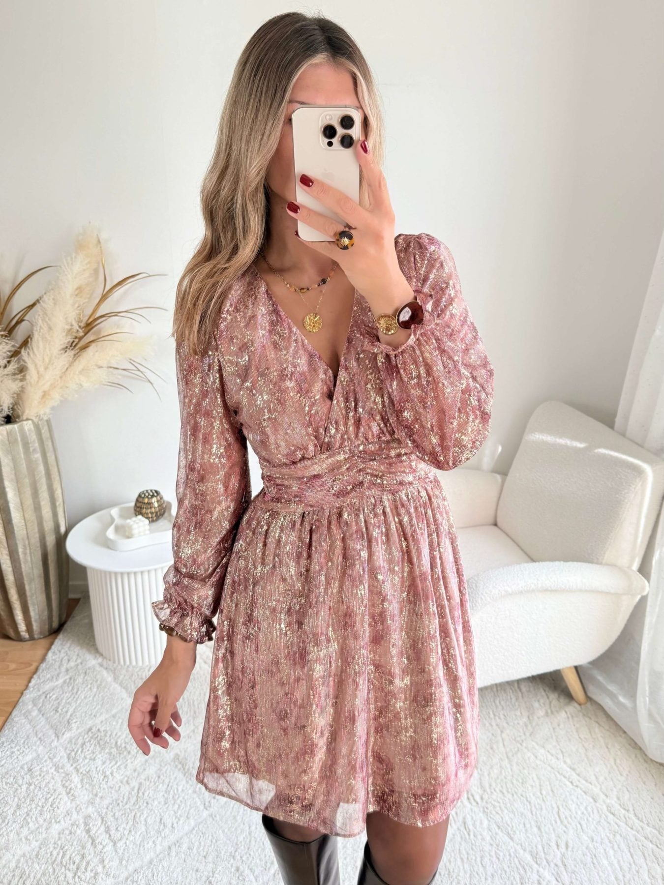 Robe courte irisée - Ruby