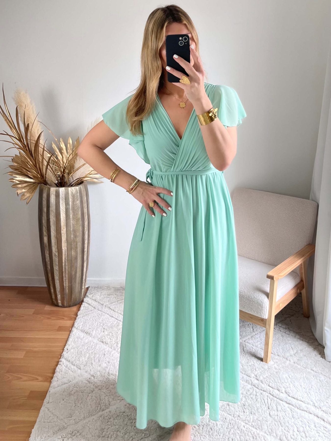 Robe vert d'eau - Chloé