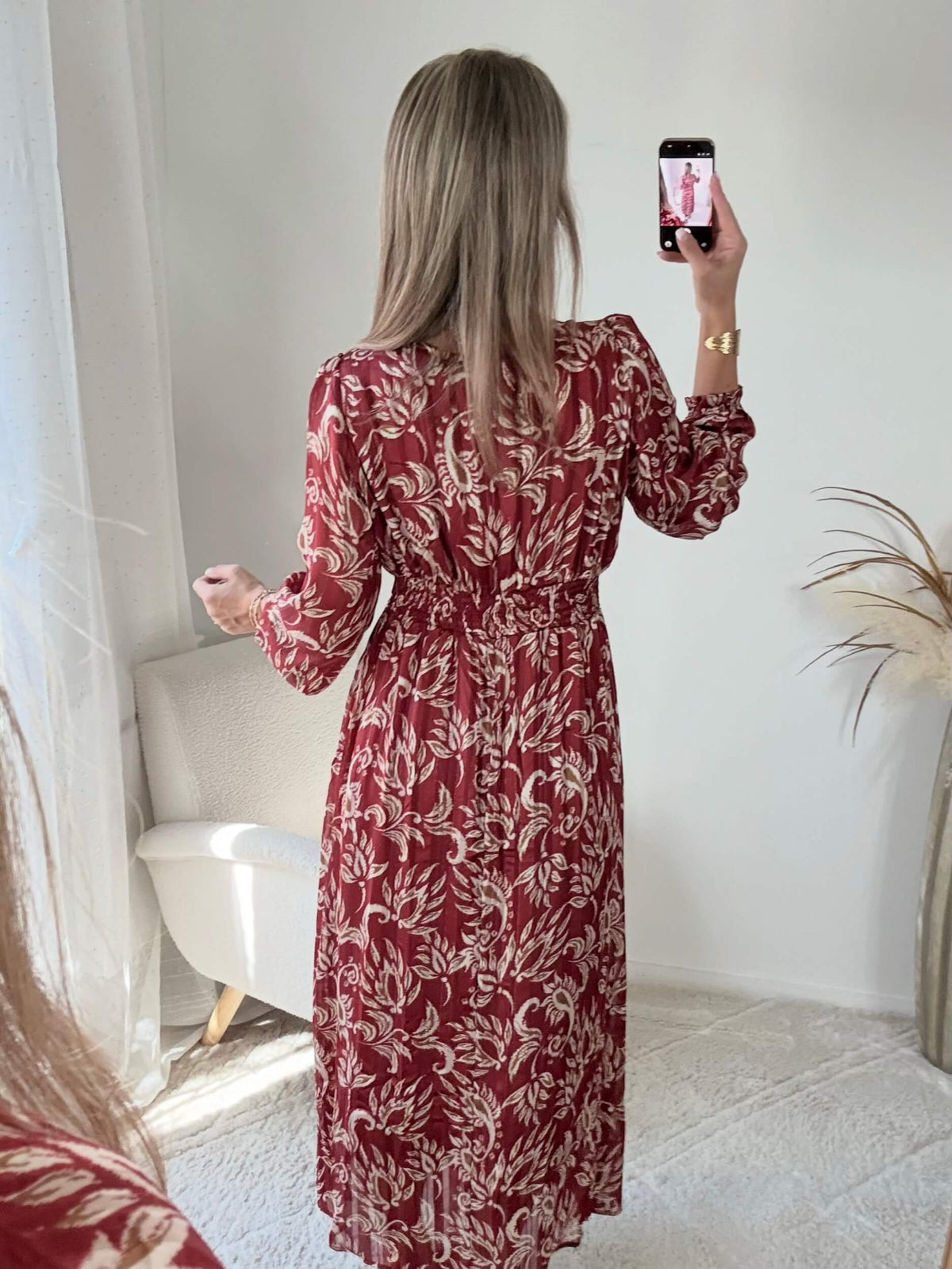 Robe longue bohème chic Hélia