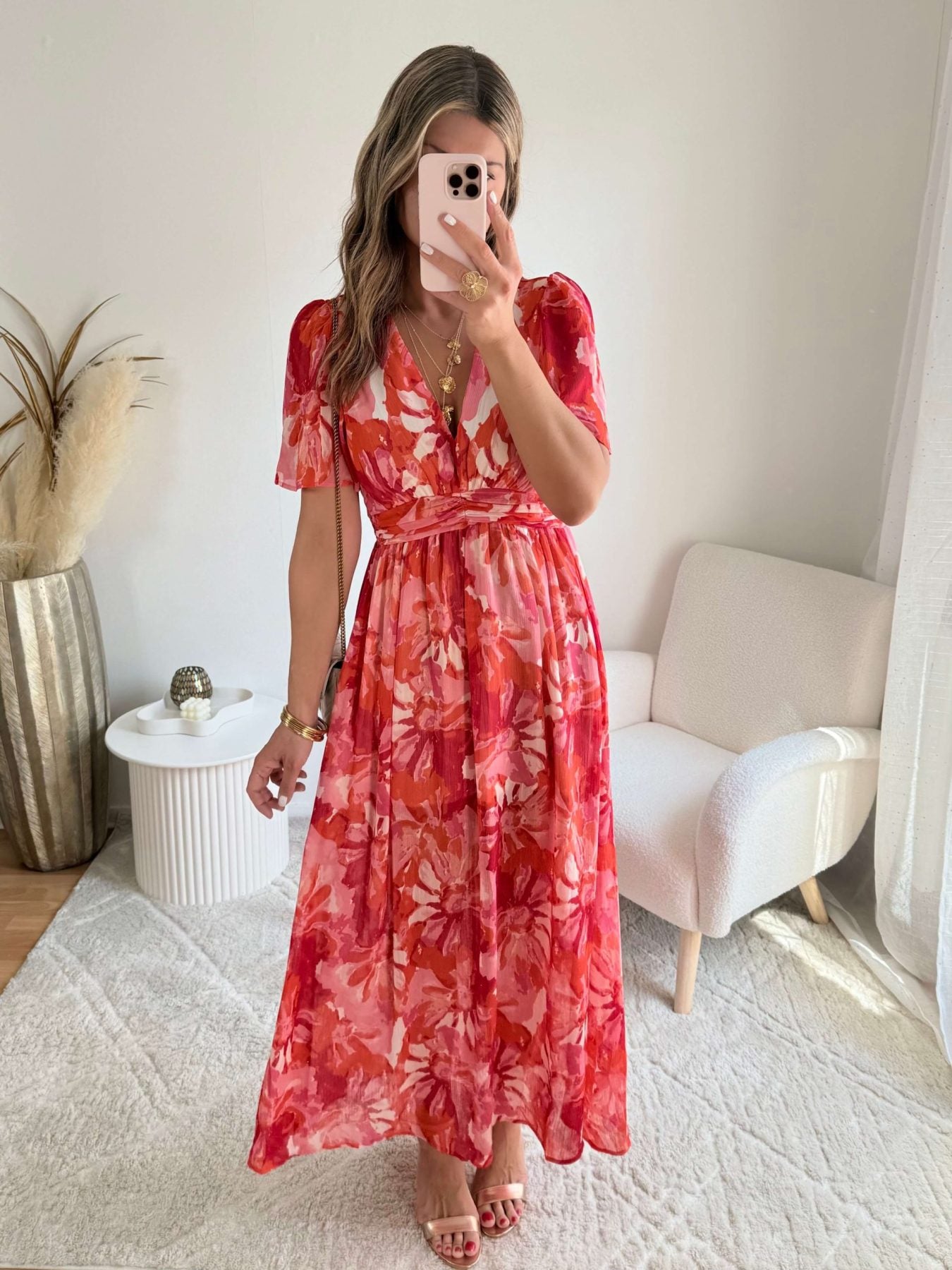 Robe longue fendue - Stella