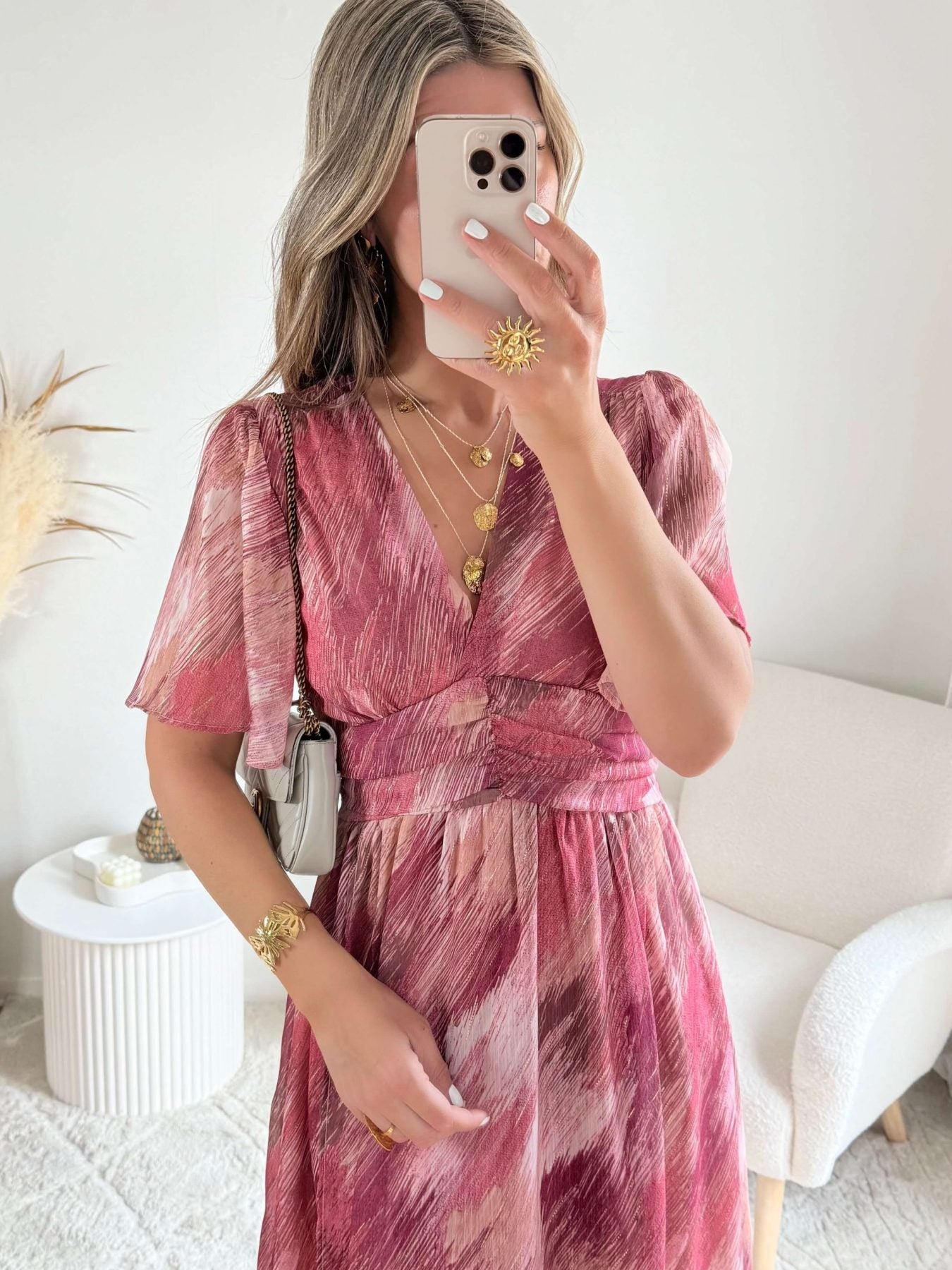 Robe longue fendue - Daphné chic pour cérémonie - Easy Dressing