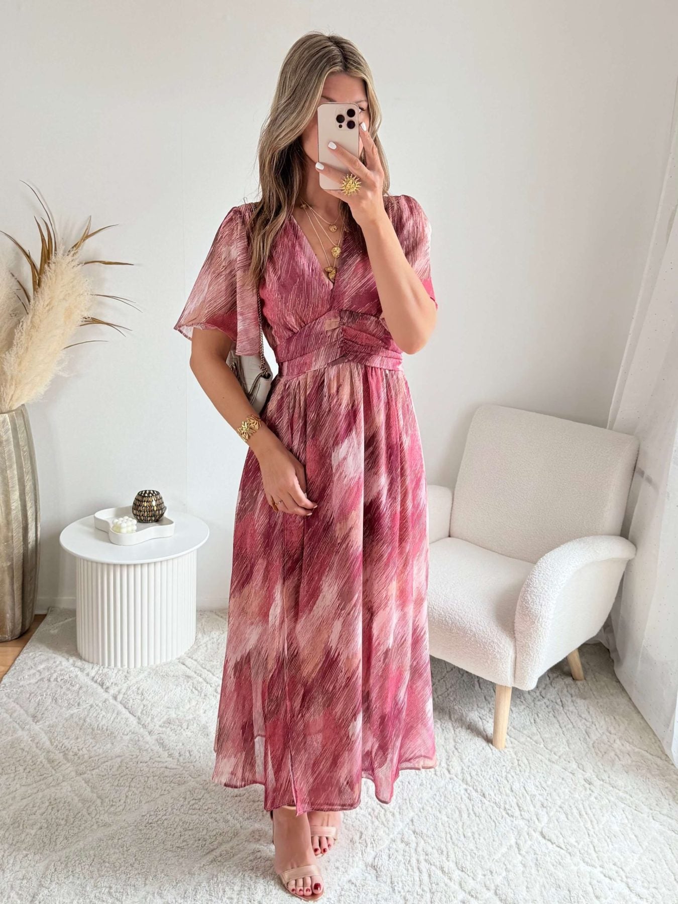 Robe longue fendue - Daphné