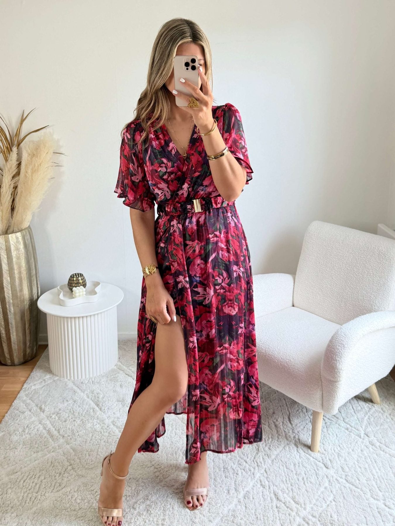 Robe longue fendue - Isabella