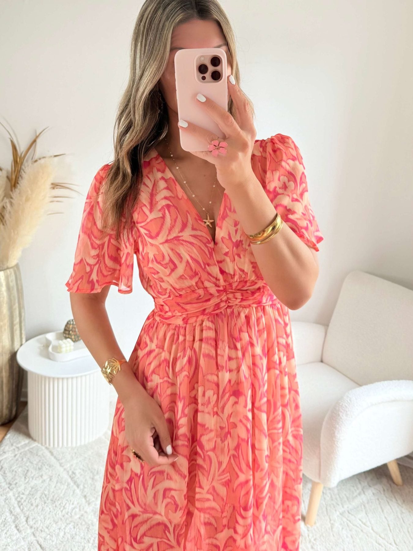 Robe longue fendue - Lisa