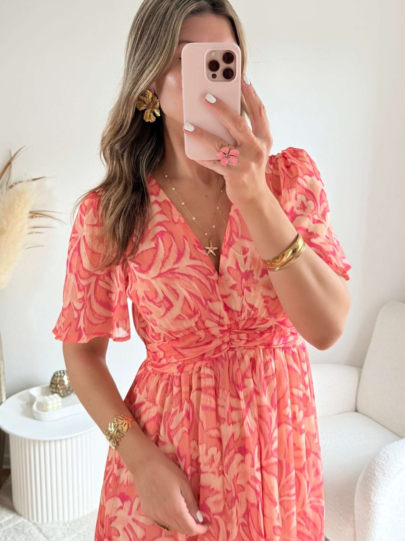 Robe longue fendue - Lisa