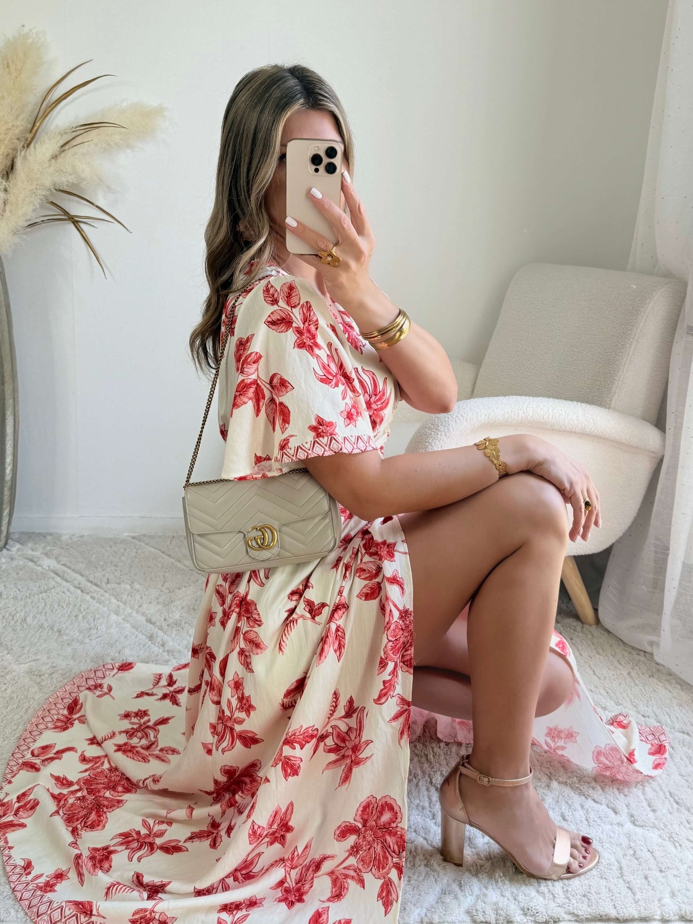 Robe Maddy élégante et féminine, coupe flatteuse du S au 4XL, idéale pour cérémonie, mariage ou soirée chic