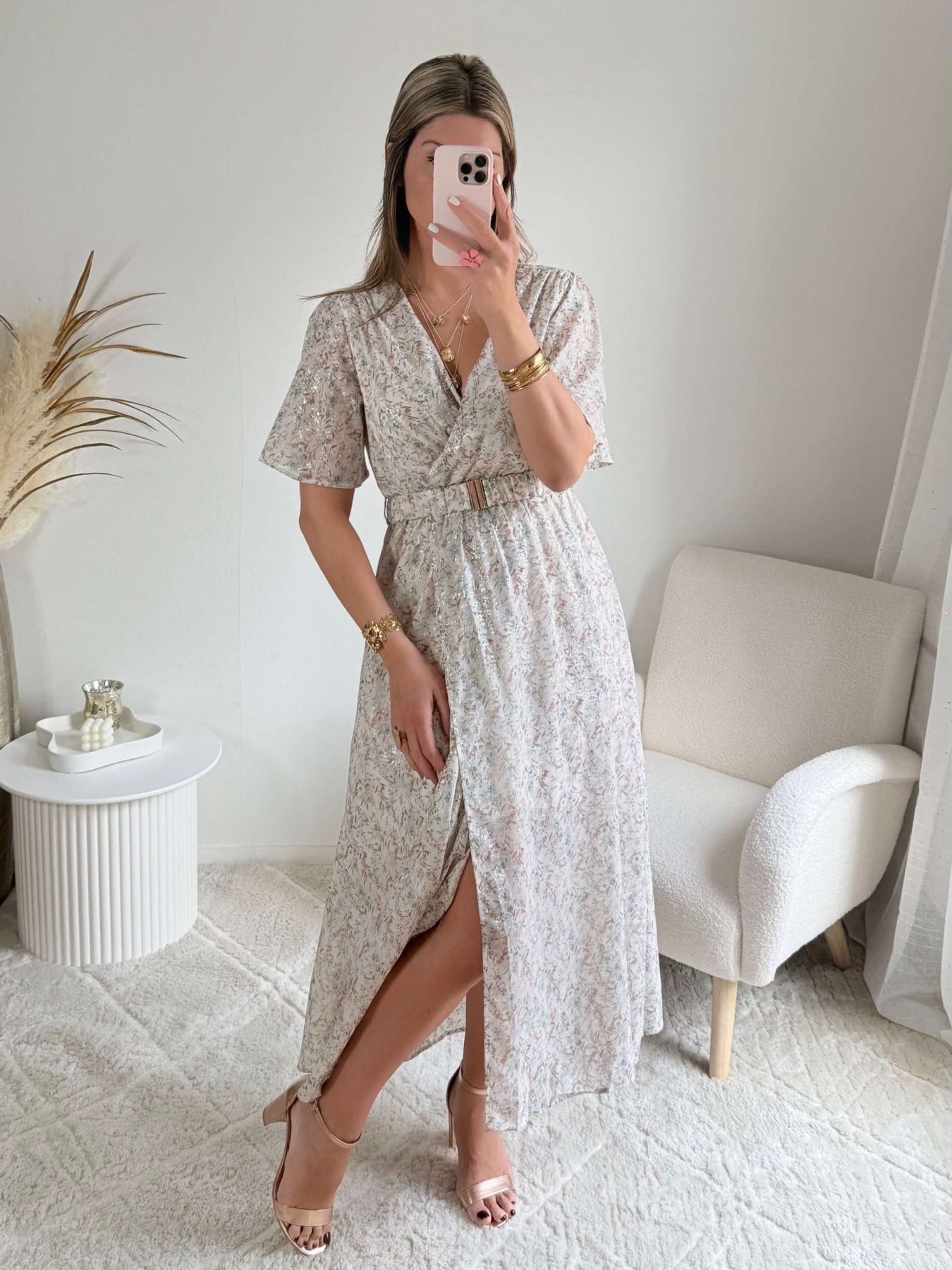 Robe longue fleurie - Katy