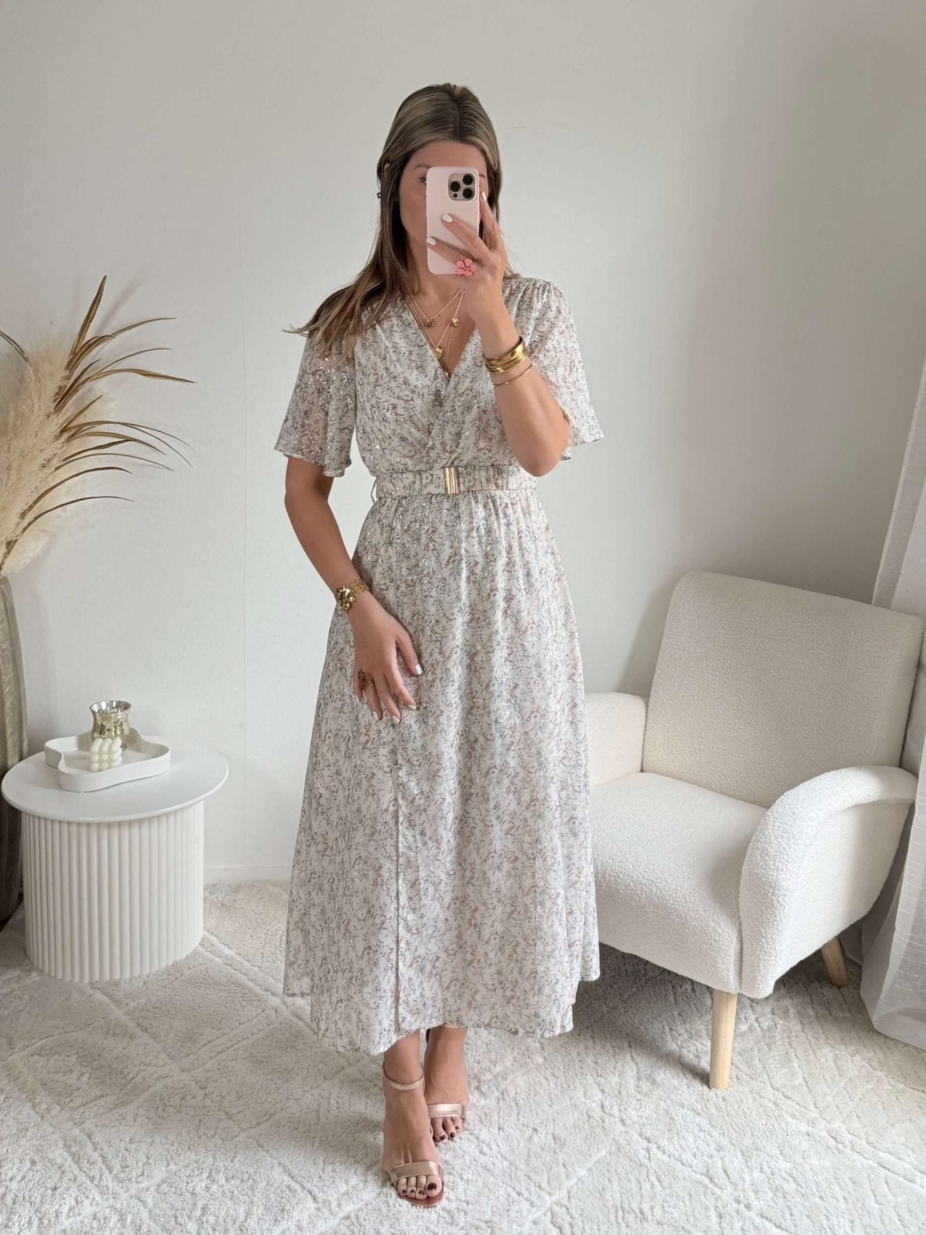 Robe longue fleurie - Katy