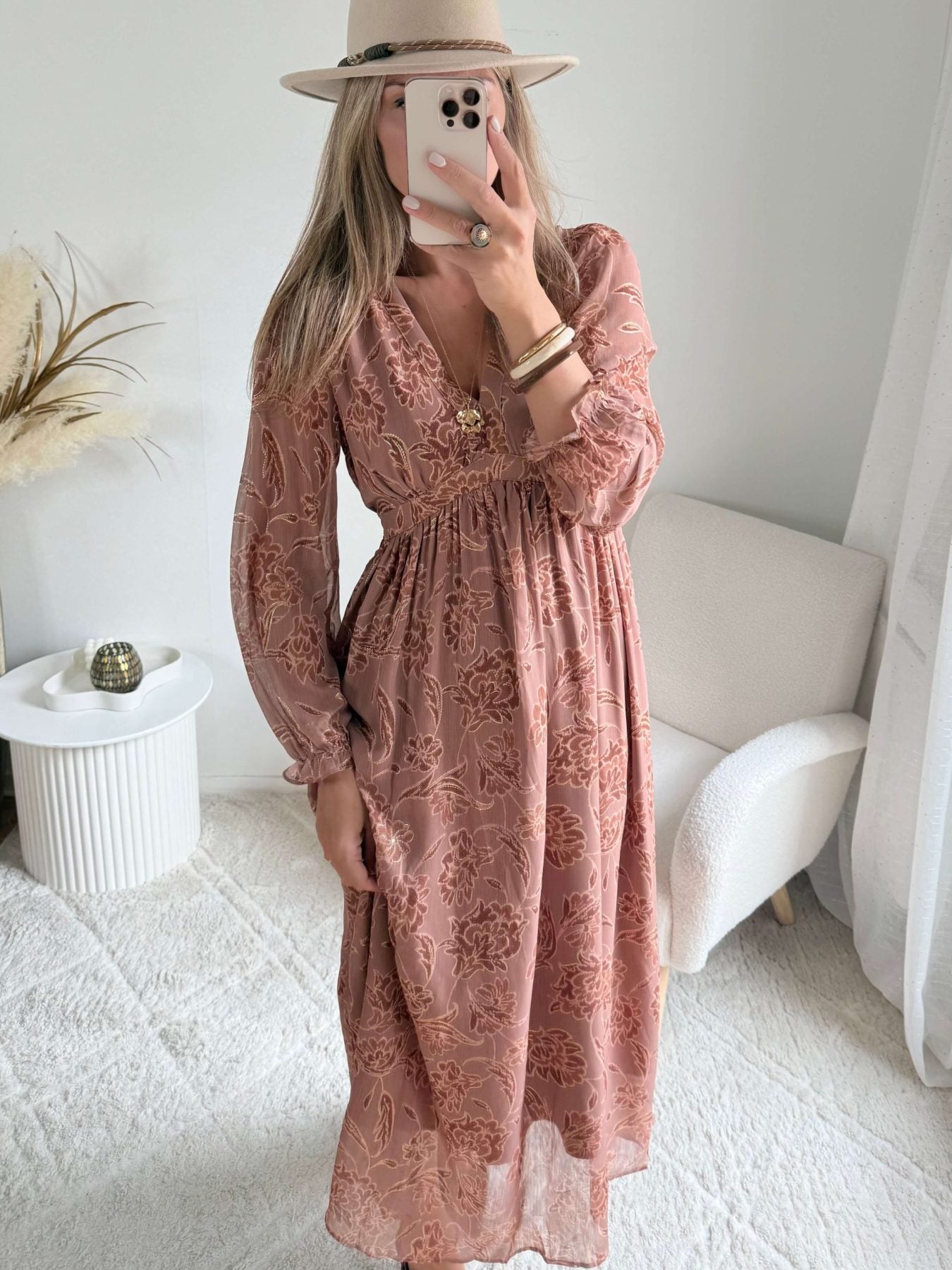 Robe longue fluide - Eva