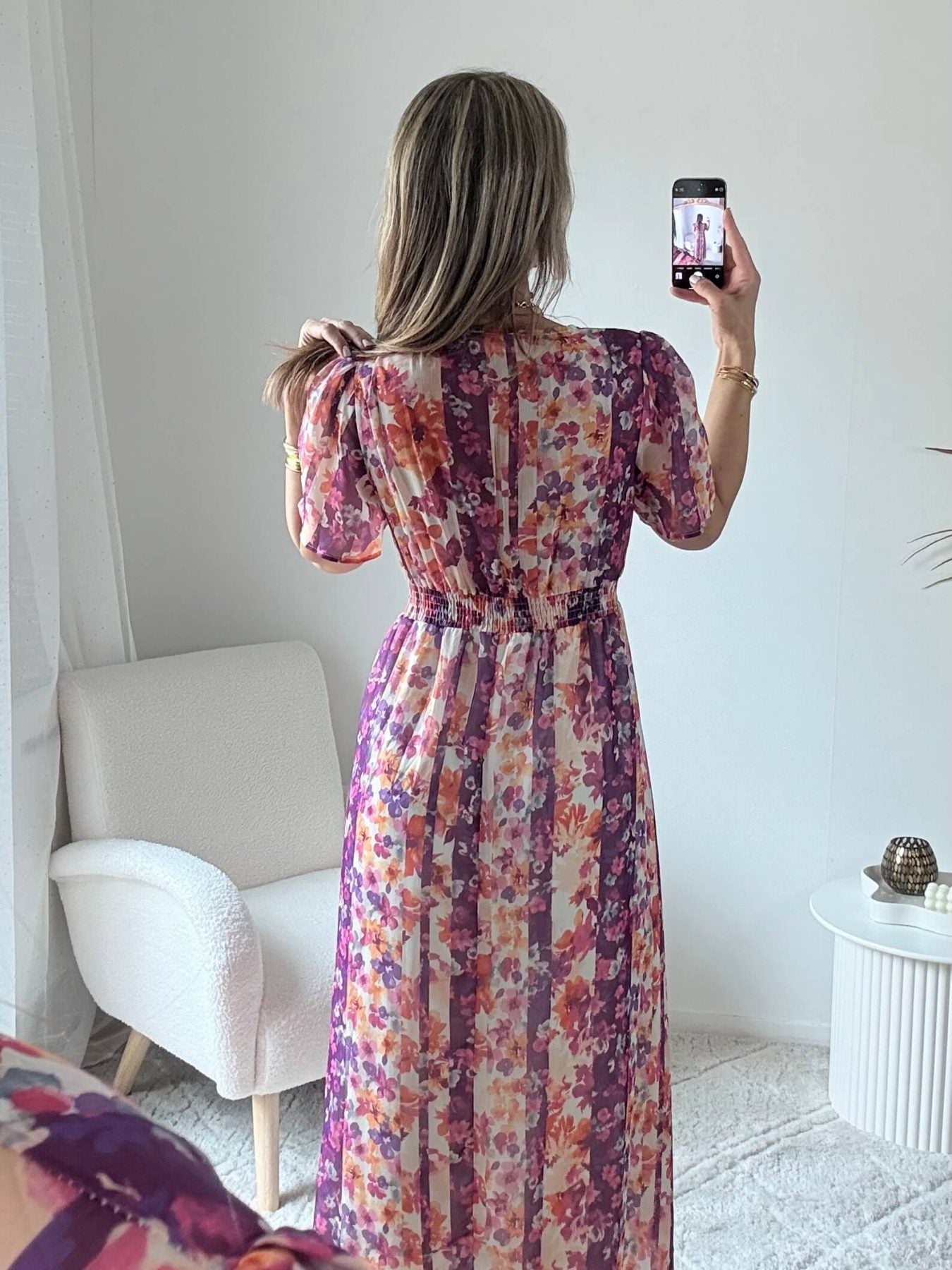 Robe longue imprimée - Lilou