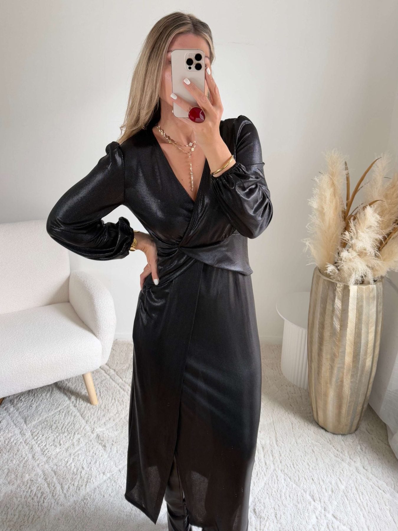 Robe longue noire - Lady