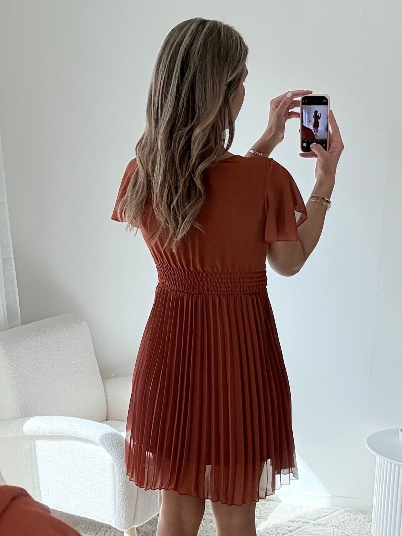 Robe terracotta - Louane