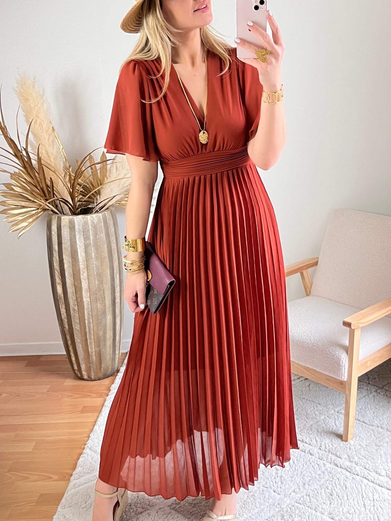 Robe Terracotta - Ana