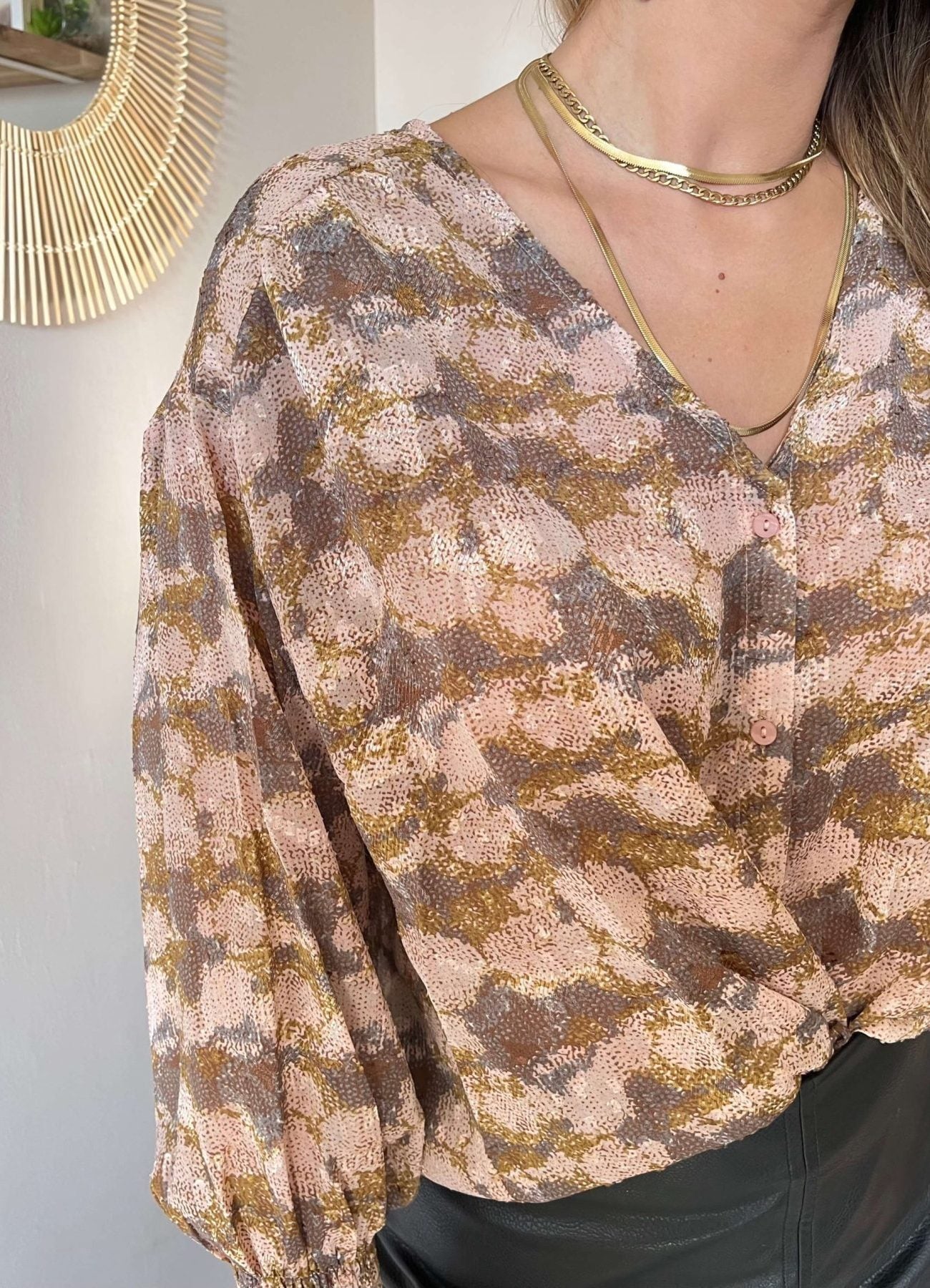 Blouse imprimée - Alice