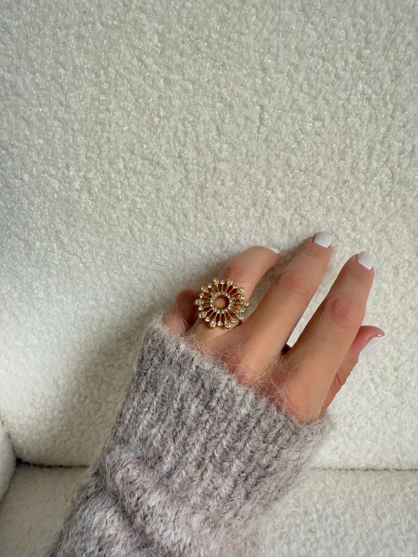 Bague à strass - Ninon