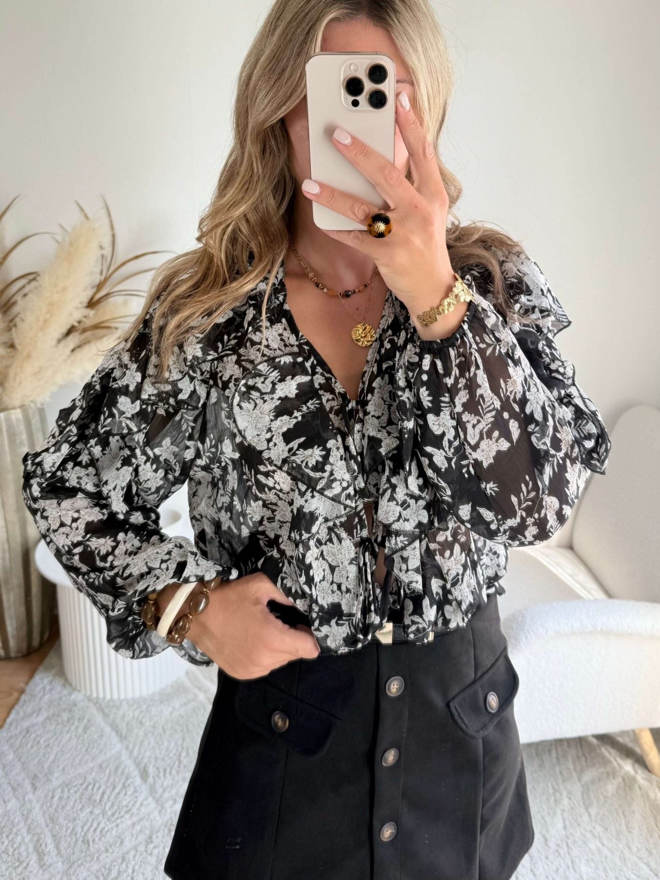 Blouse à noeuds - Marry