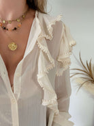 Blouse à volants - Amor