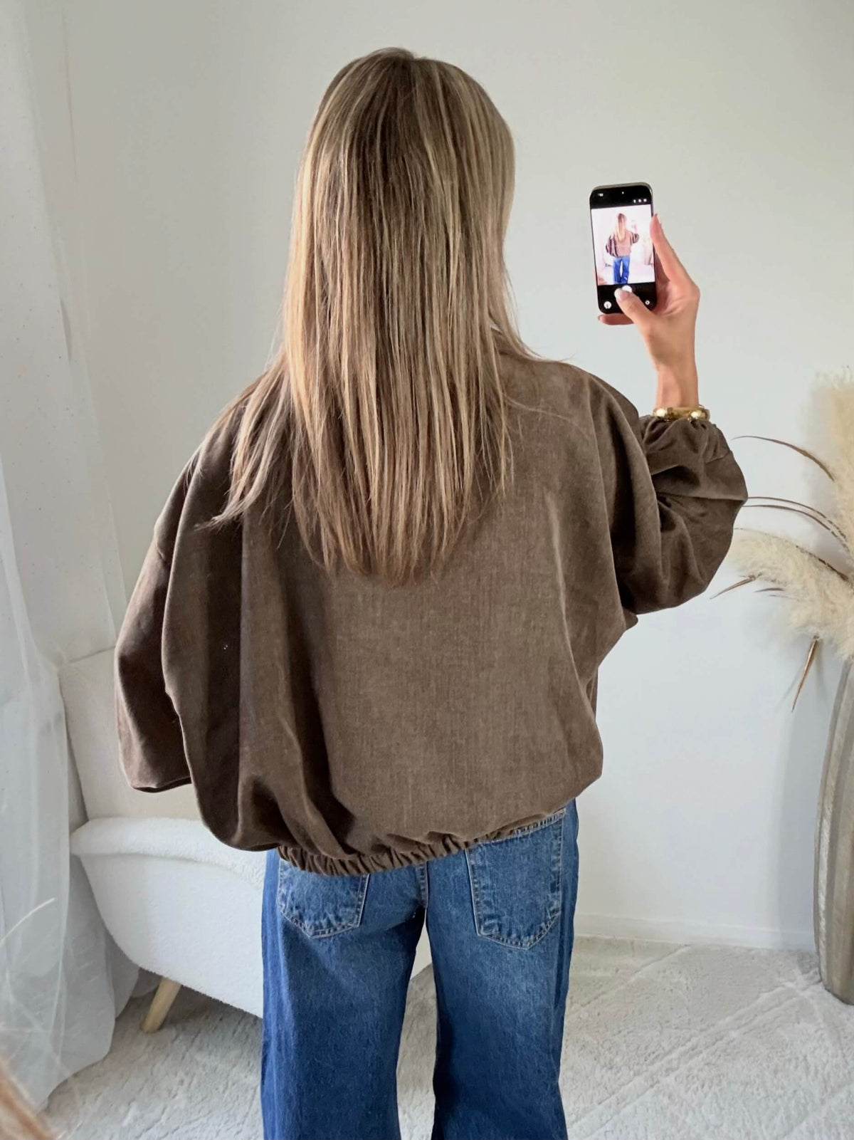 Blouson marron clair - Tao