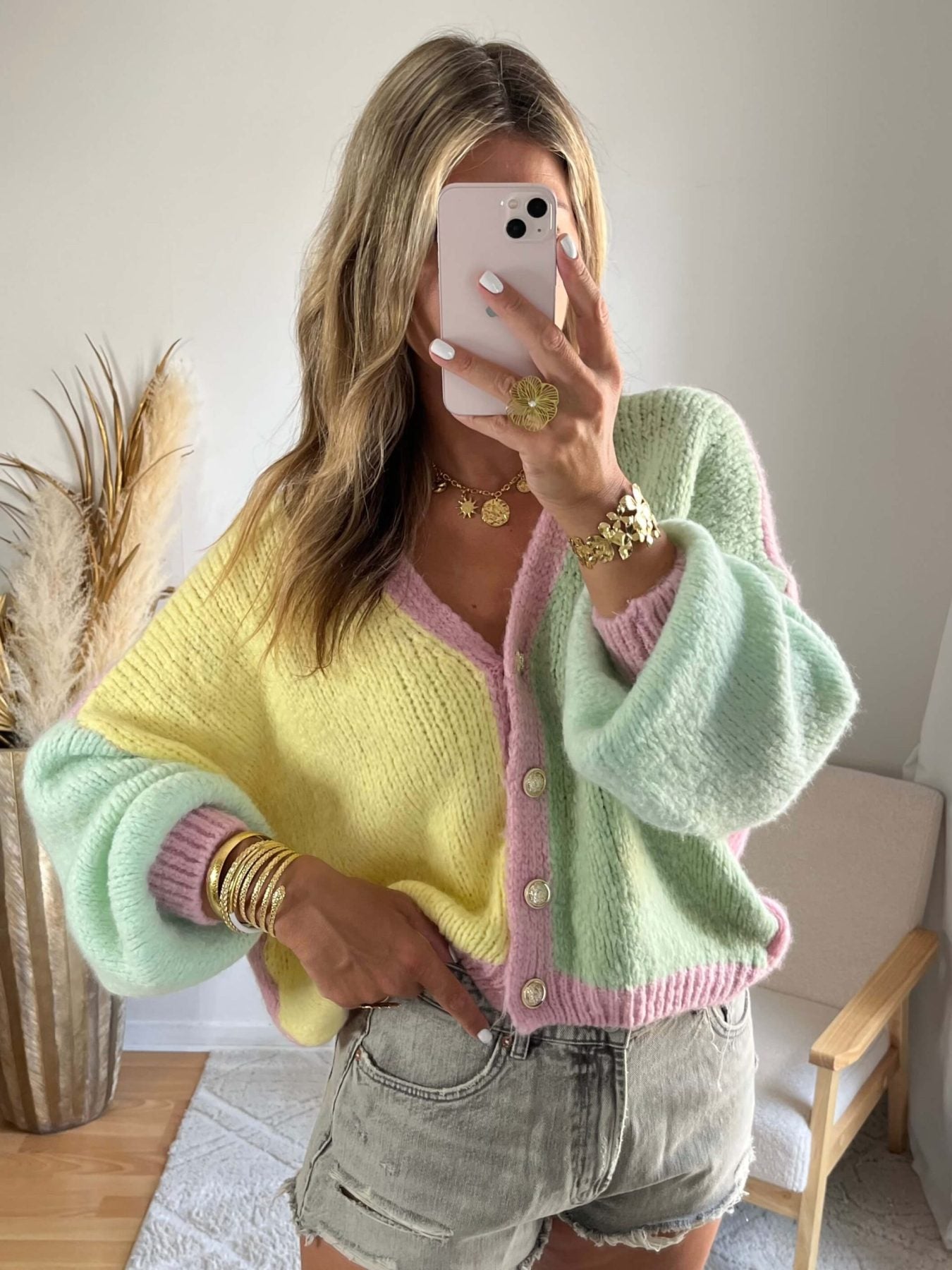 Cardigan jaune - Noah