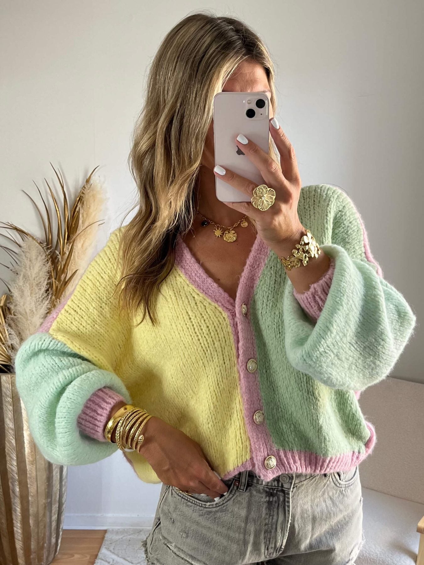 Cardigan jaune - Noah