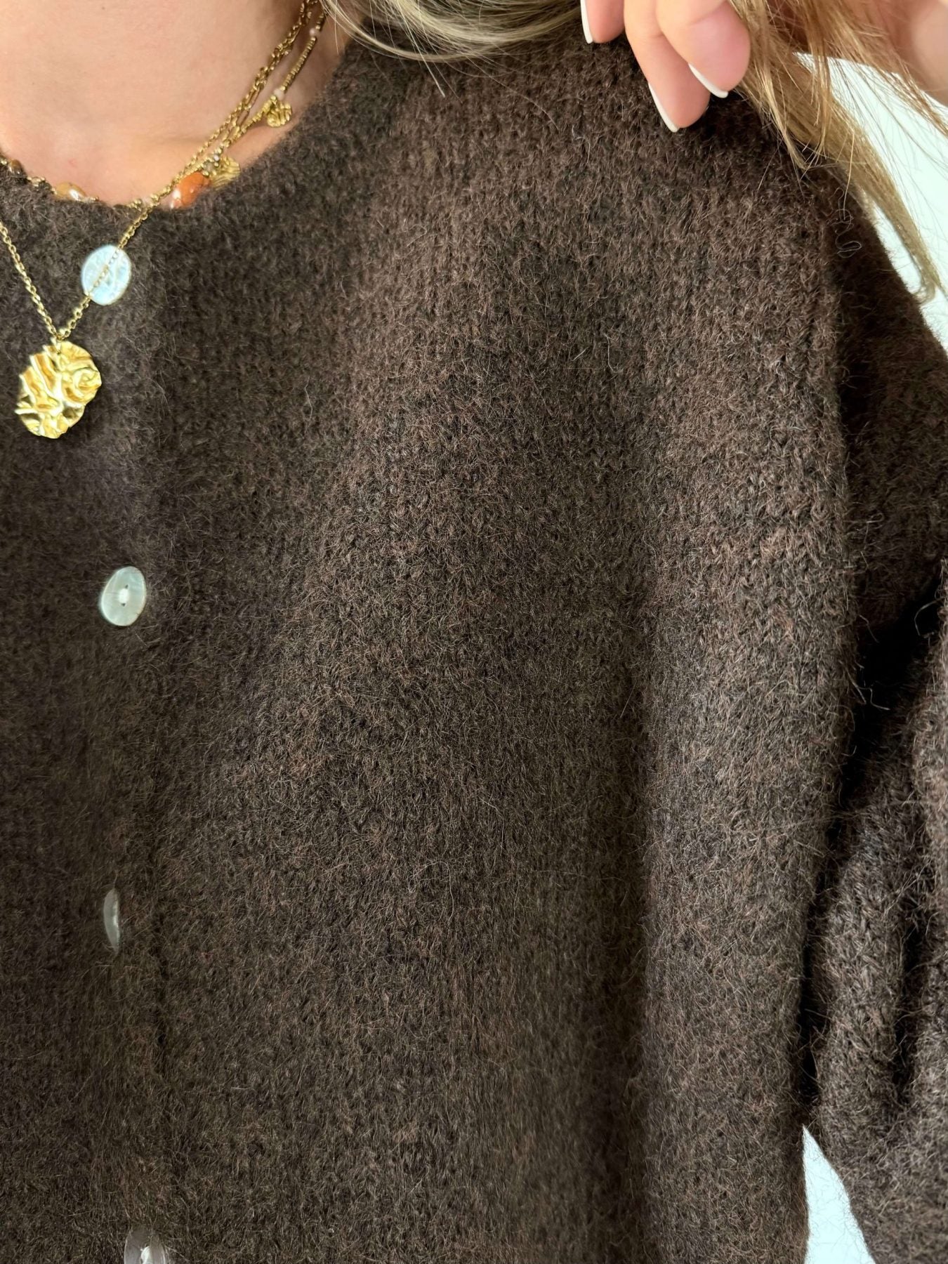 Cardigan marron - Vendôme