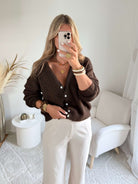 Cardigan marron - Vendôme