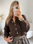 Cardigan marron - Vendôme