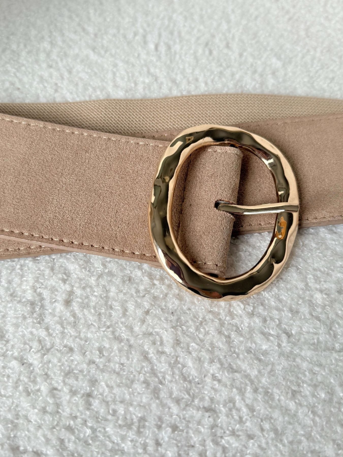 Ceinture beige Taille Plus