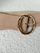 Ceinture beige Taille Plus